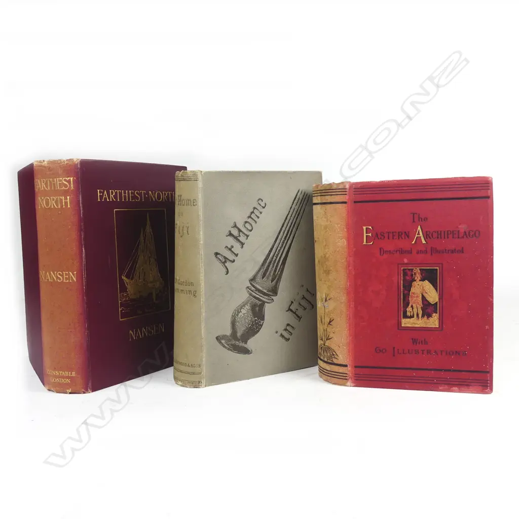 3 vols: 'Farthest North' by Fridjtof Nansen Image 1++