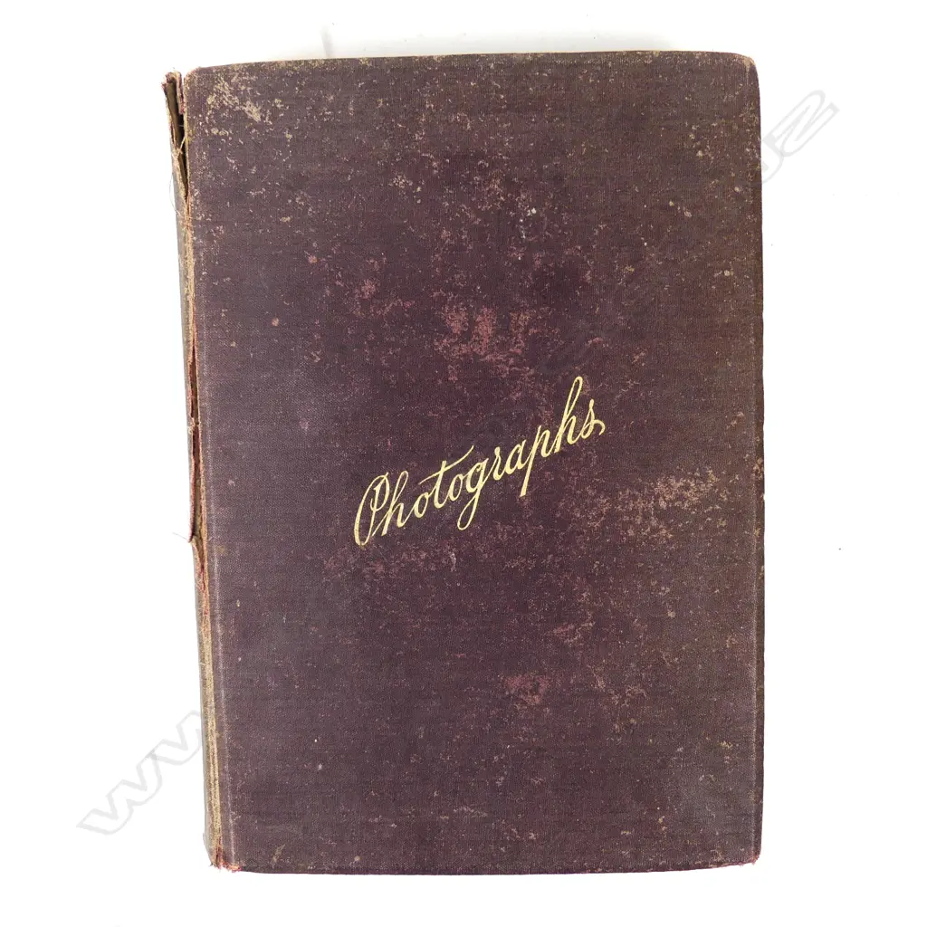 A nautical album c.1900 of photographs pertaining to the Aberdeen Line vessels SS Moravian and the SS Miltiades Image 1++