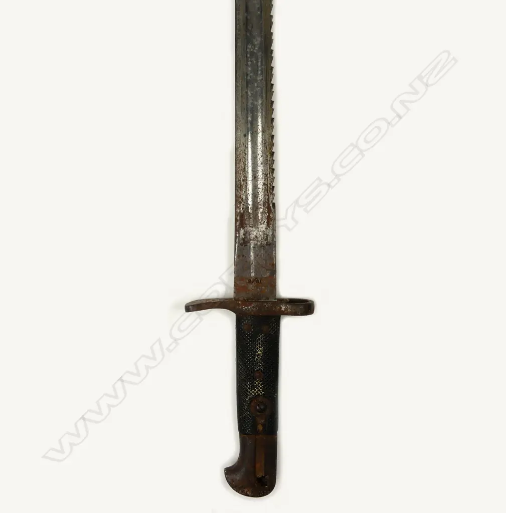 A British P1879 Artillery Carbine Mk.I sawback bayonet Image 1++
