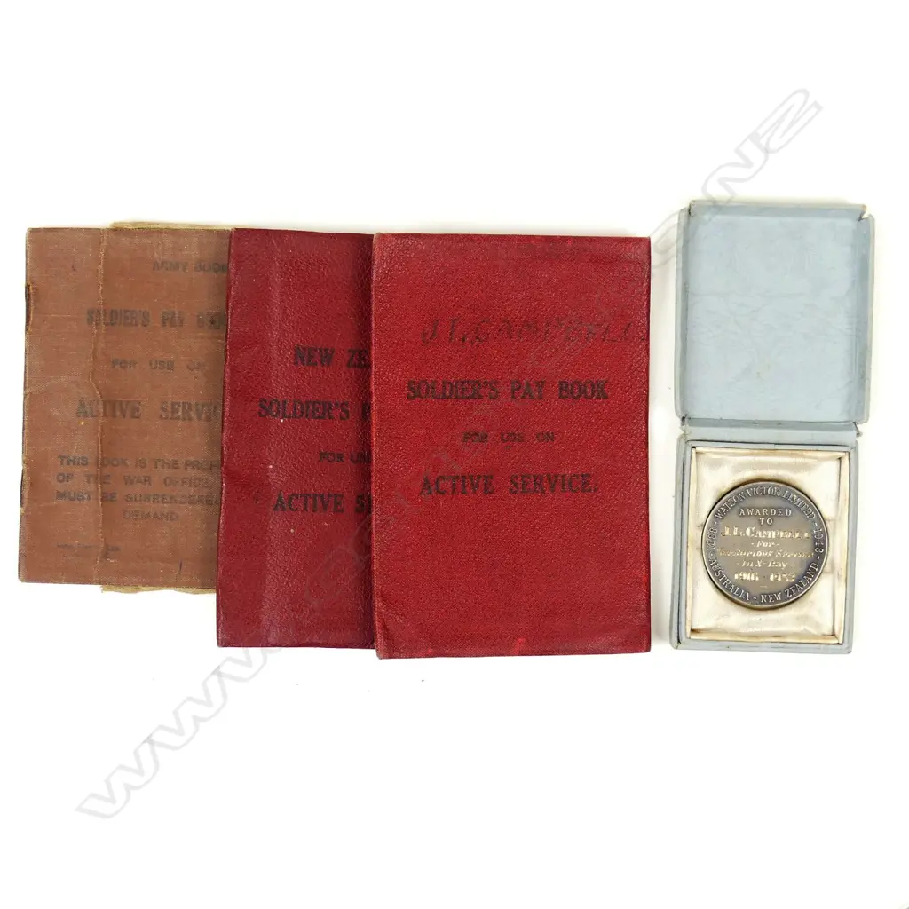 WWI medal pair and miniatures to 3/3021 Pte. Leonard James Campbell Image 1++