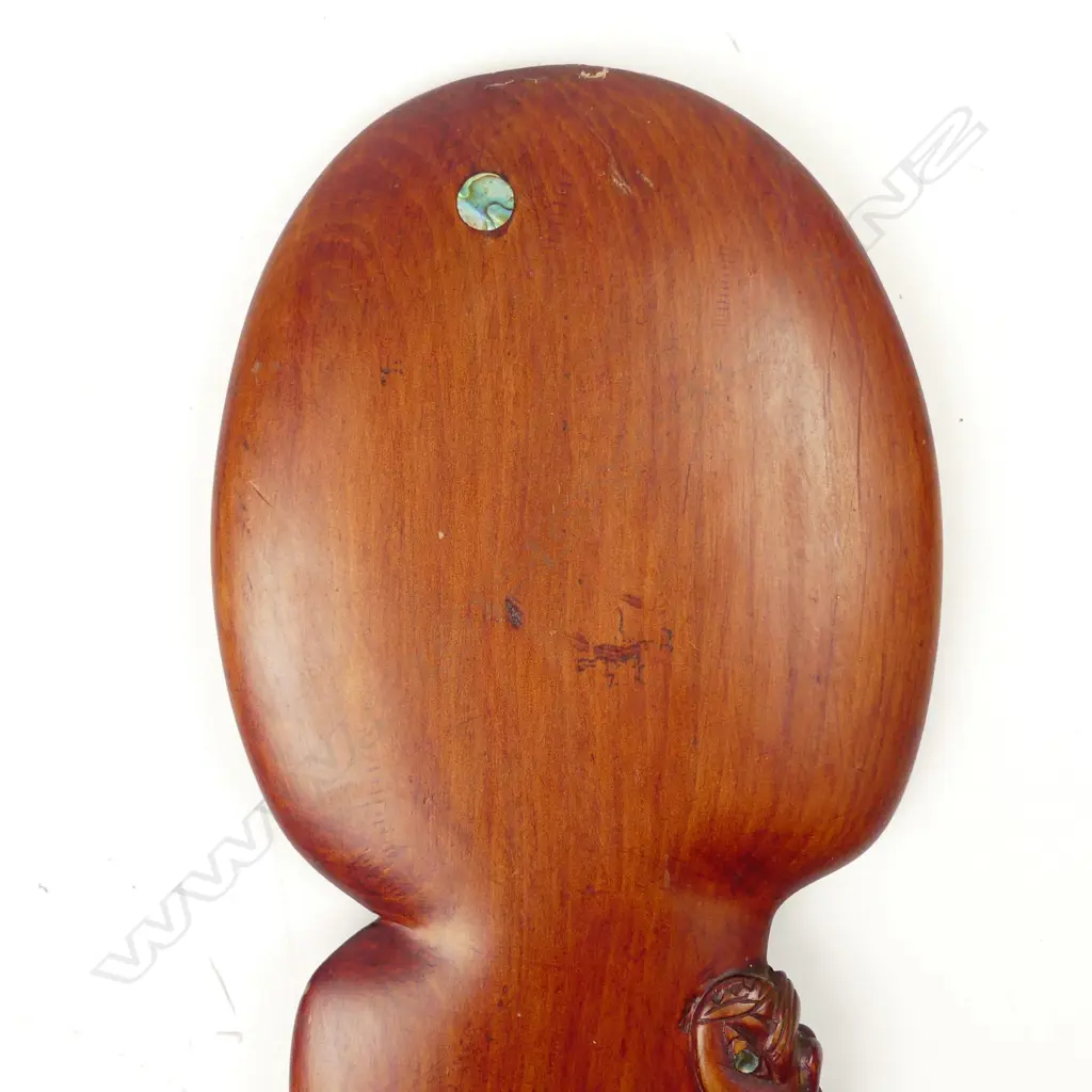 A mid-20thC Maori carved wahaika Image 1++