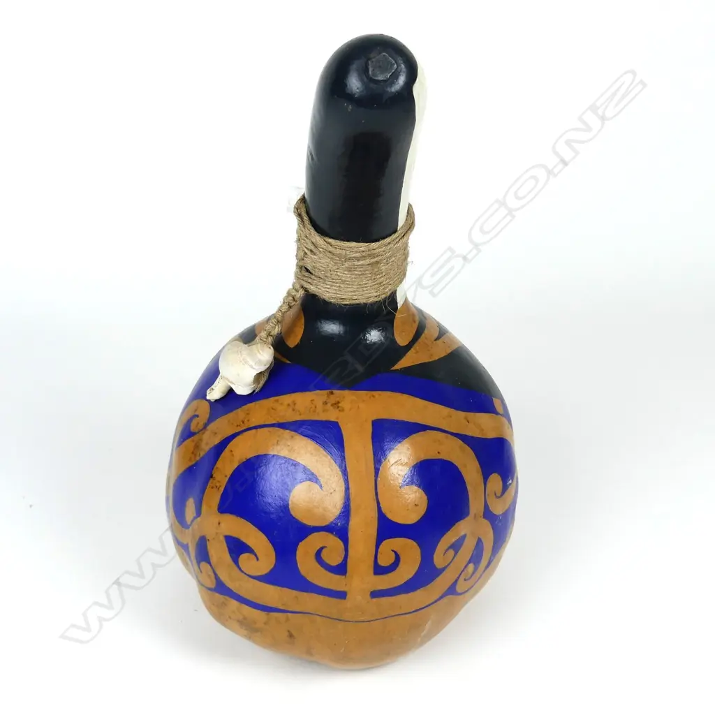 A painted gourd Image 1++