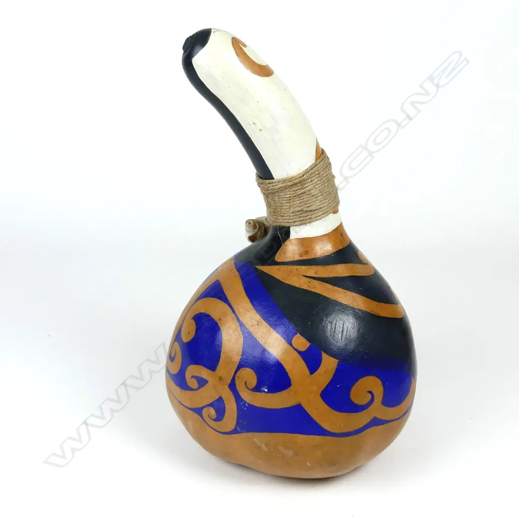 A painted gourd Image 1++