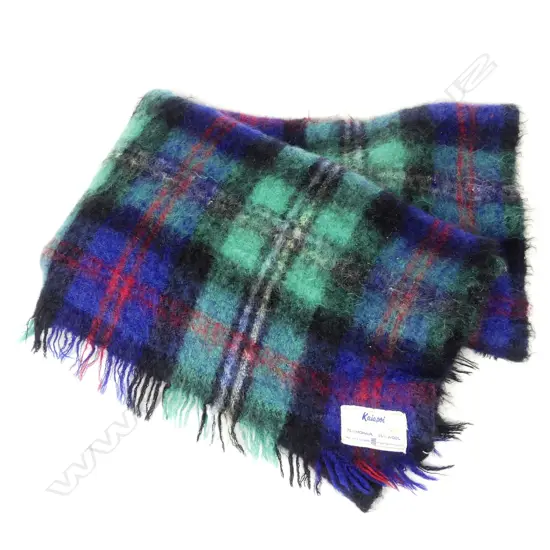 A Kaiapoi mohair and wool rug