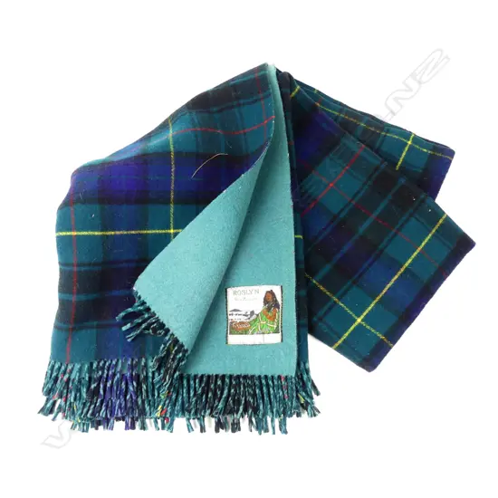 A Roslyn NZ wool travel rug