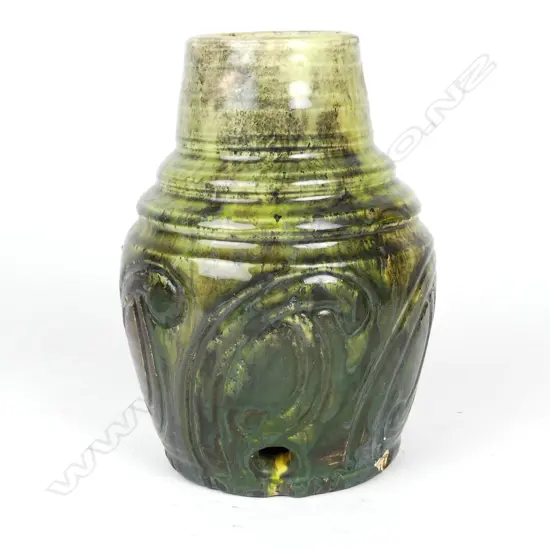 A scarce Briar Gardner vase shaped lamp base