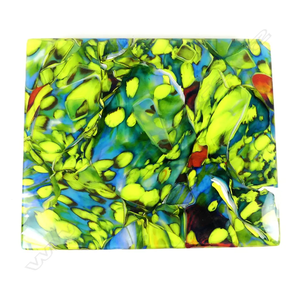 A Garry Nash slump glass tazza Image 1++