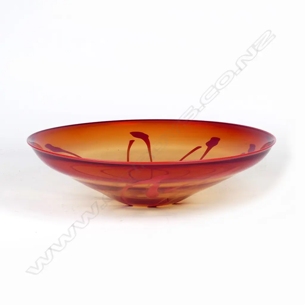 A Lynden Over (Lava Glass studio) bowl Image 1++