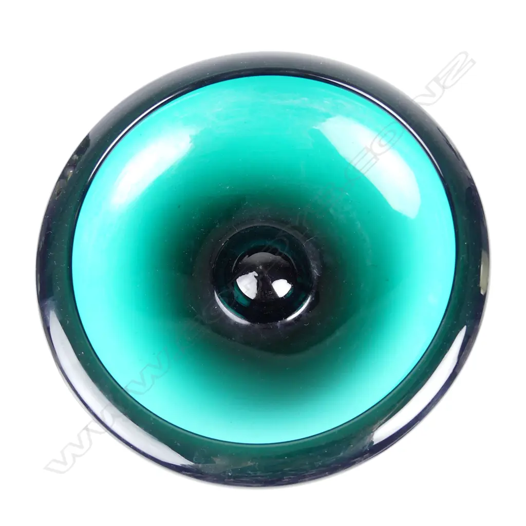 A Holmegaard green glass bowl Image 1++