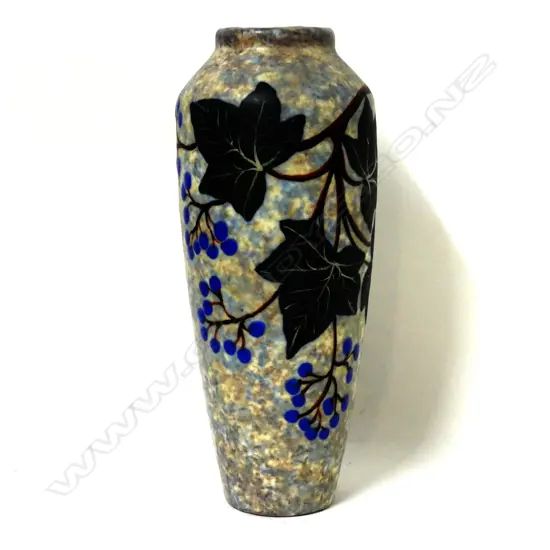 A French Louis Dage pottery vase