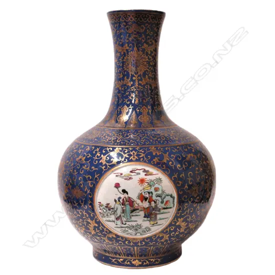 An exceptional Chinese porcelain large vase