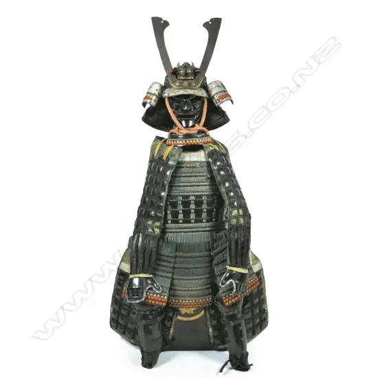 A rare and impressive Japanese Edo period (1603-1868) Samurai suit of armour