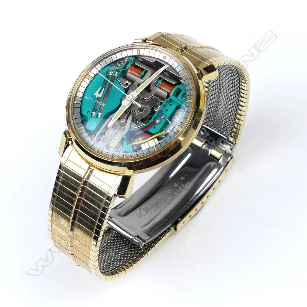A Bulova Accutron 'Spaceview' gent's wristwatch Image 1++