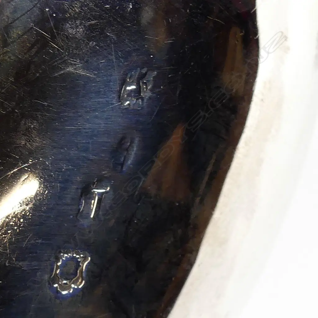 A rare pair of George II silver sauce boats Image 1++