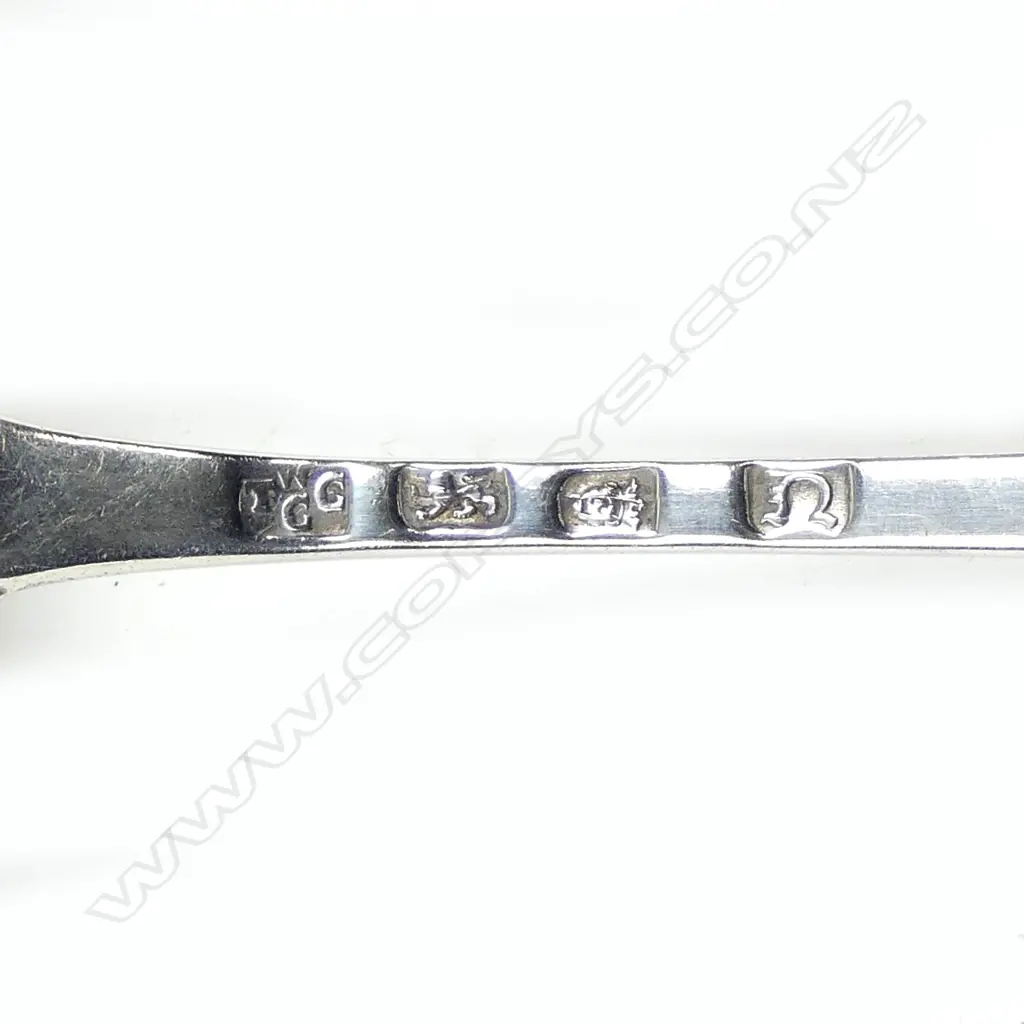 An early George III bottom marked sauce ladle Image 1++