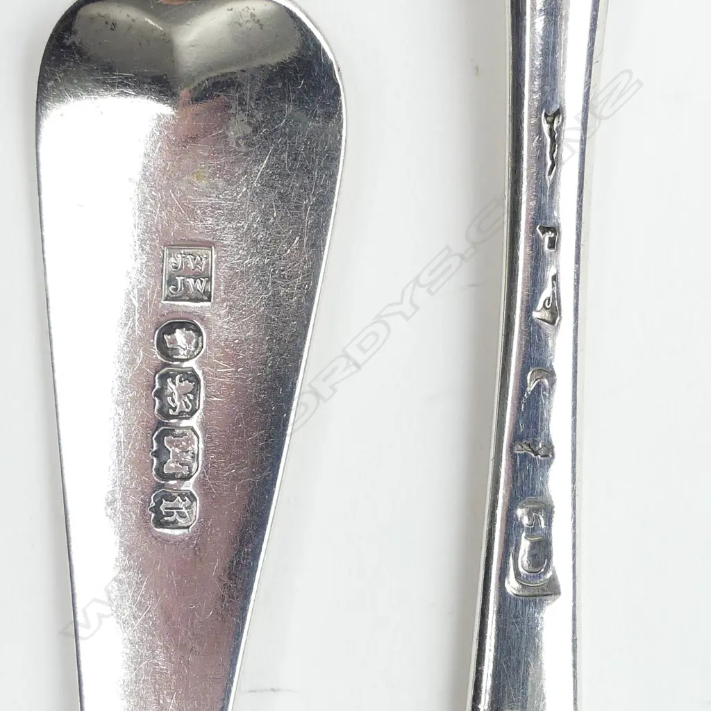 Two silver berry spoons Image 1++