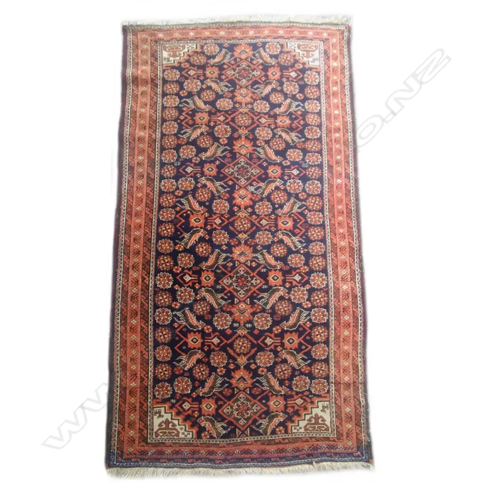 A semi-antique Baluchi all wool rug Image 1++