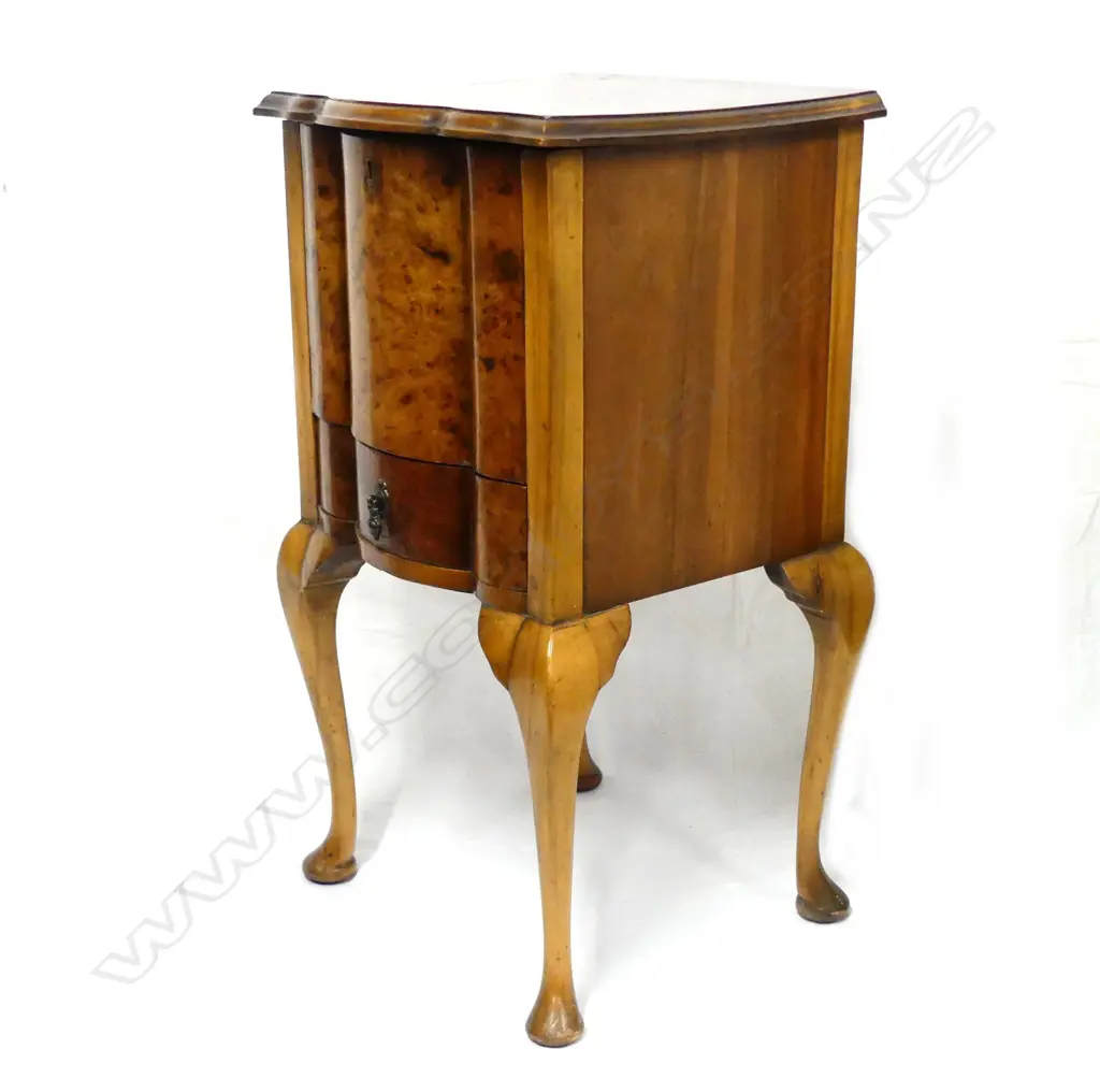 A walnut sewing cabinet Image 1++