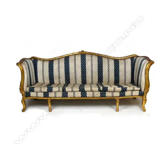 A Louis XVI style three seater