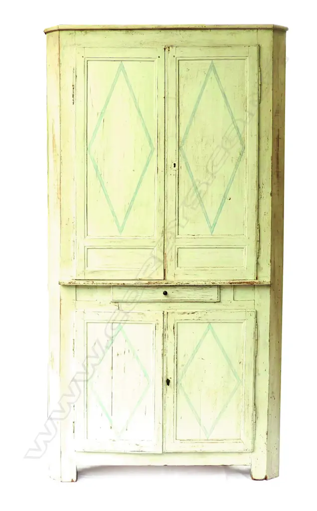 A 19th Century French corner cupboard Image 1++