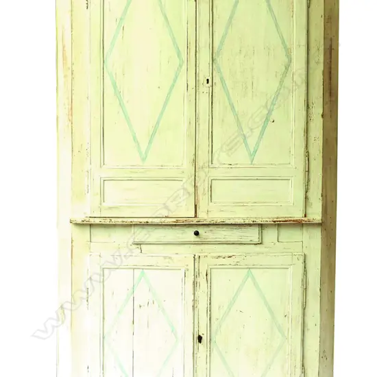 A 19th Century French corner cupboard