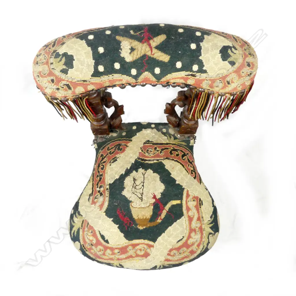 A 19thC European Prie Dieu chair Image 1++