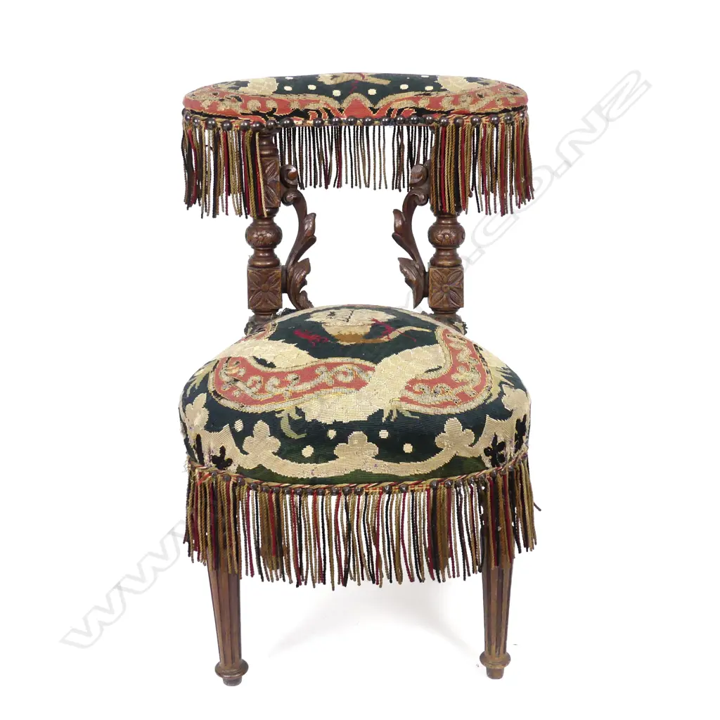 A 19thC European Prie Dieu chair Image 1++