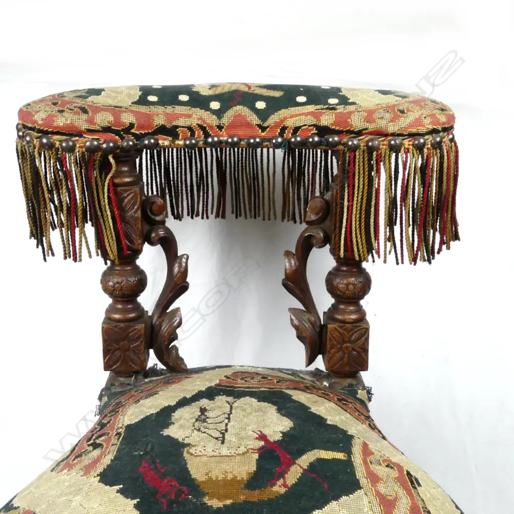 A 19thC European Prie Dieu chair Image 1++