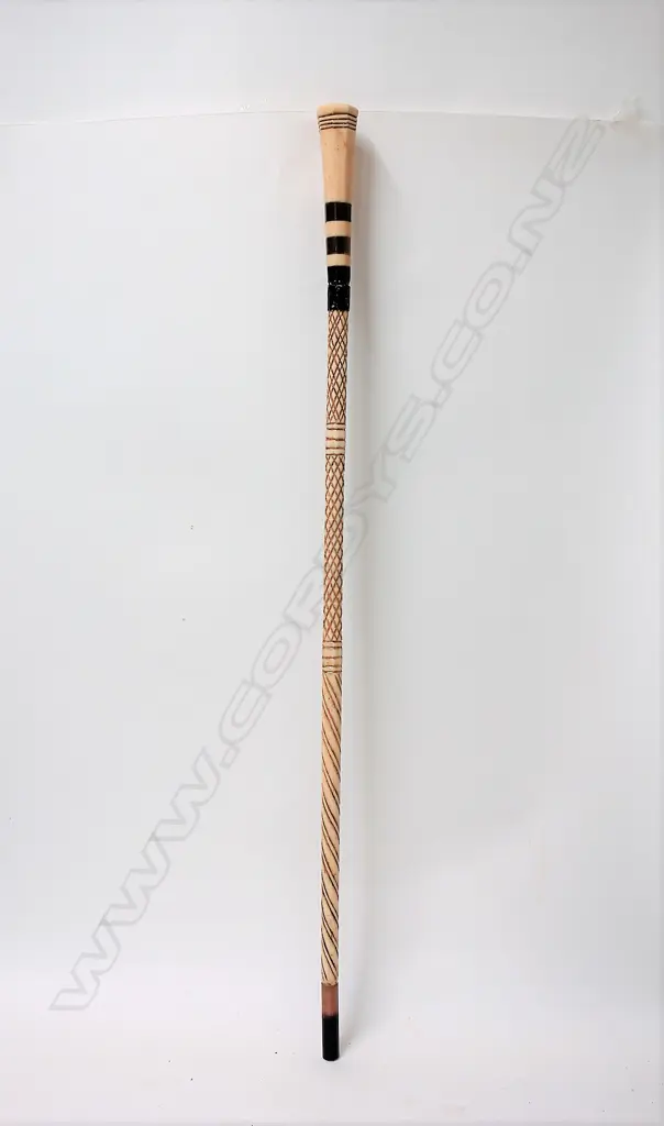 A whalebone walking stick Image 1++