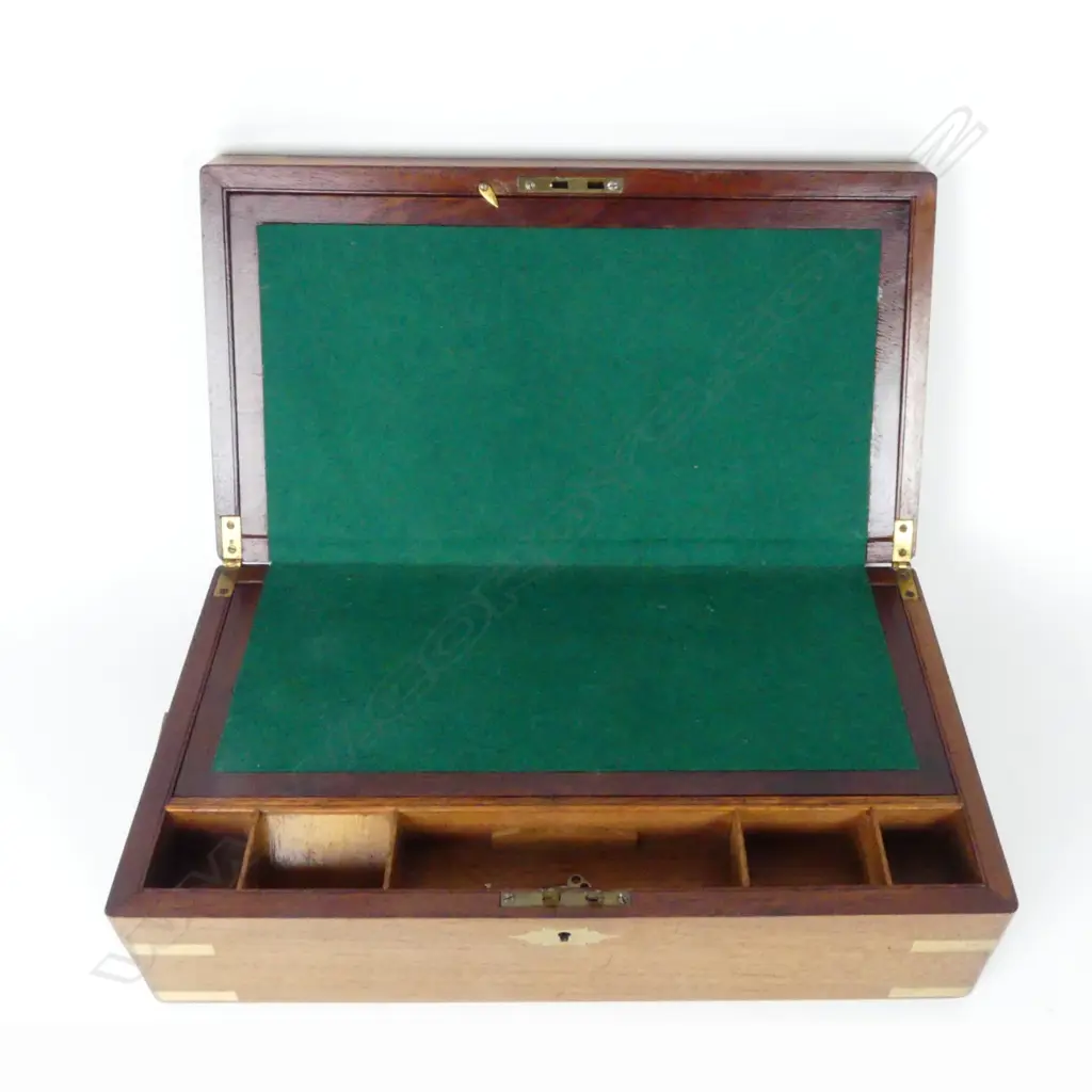 A mahogany writing slope Image 1++