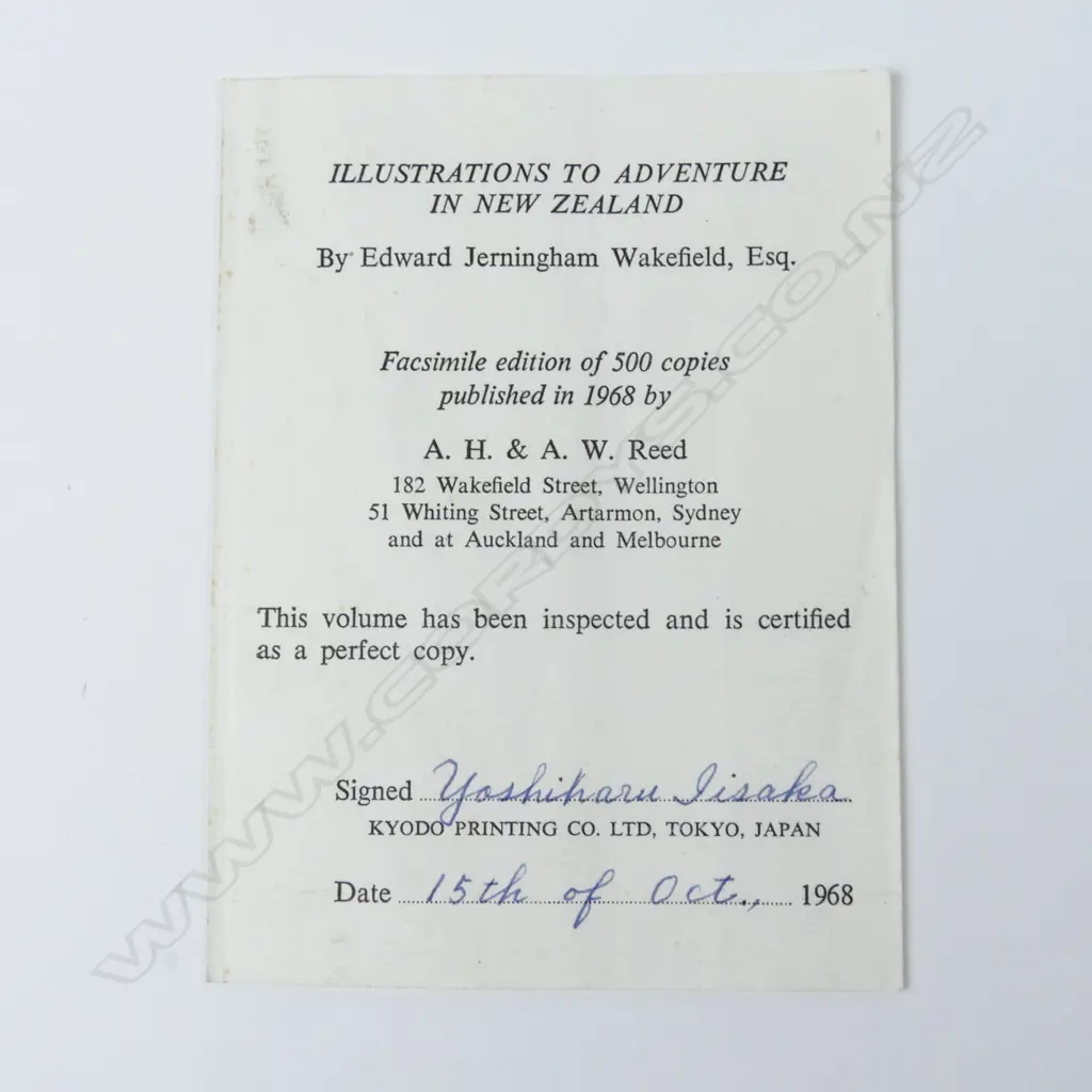 'Illustrations to Adventure in New Zealand' - Edw. Jerningham Wakefield Image 1++