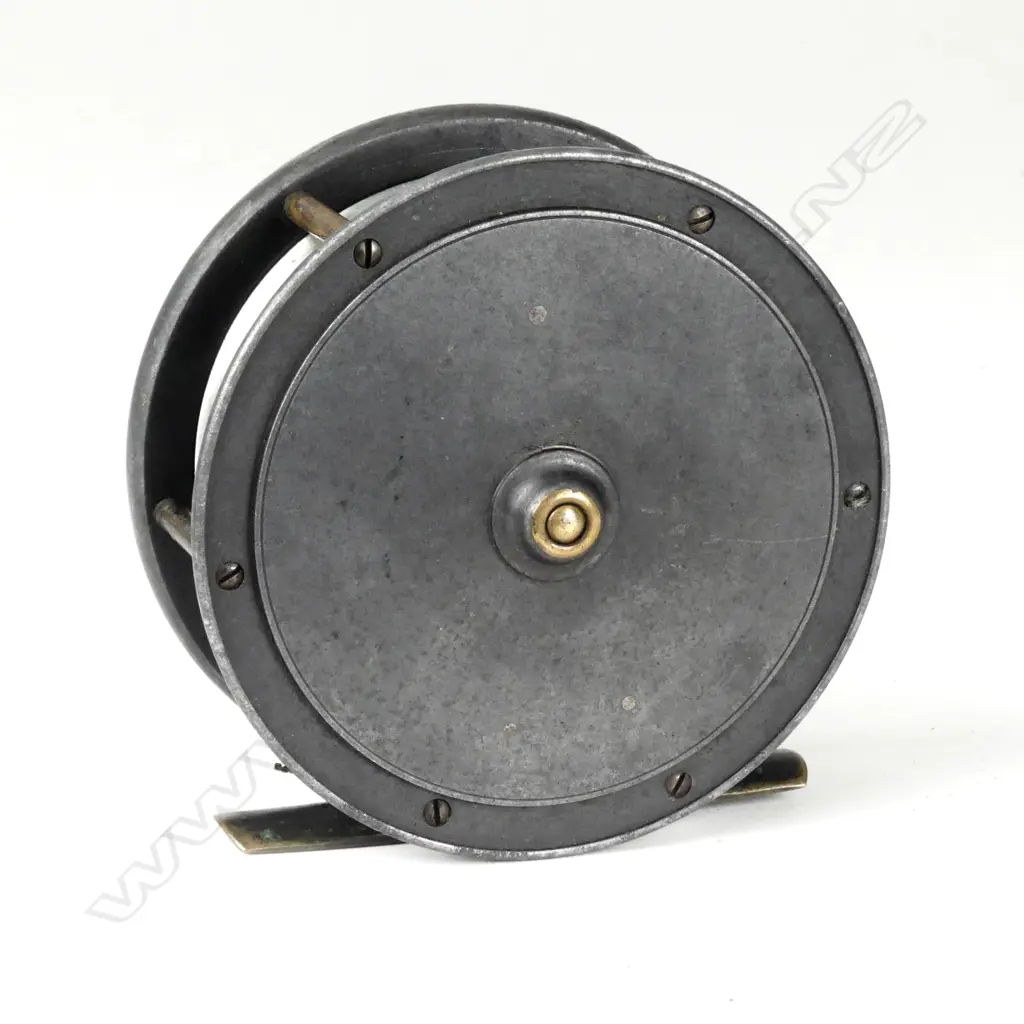 A Malloch 4¼’ salmon fly reel Image 1++