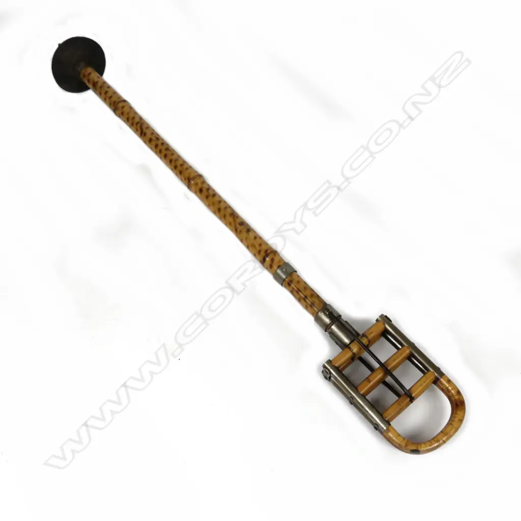 A c.1880 French bamboo shooting stick Image 1++