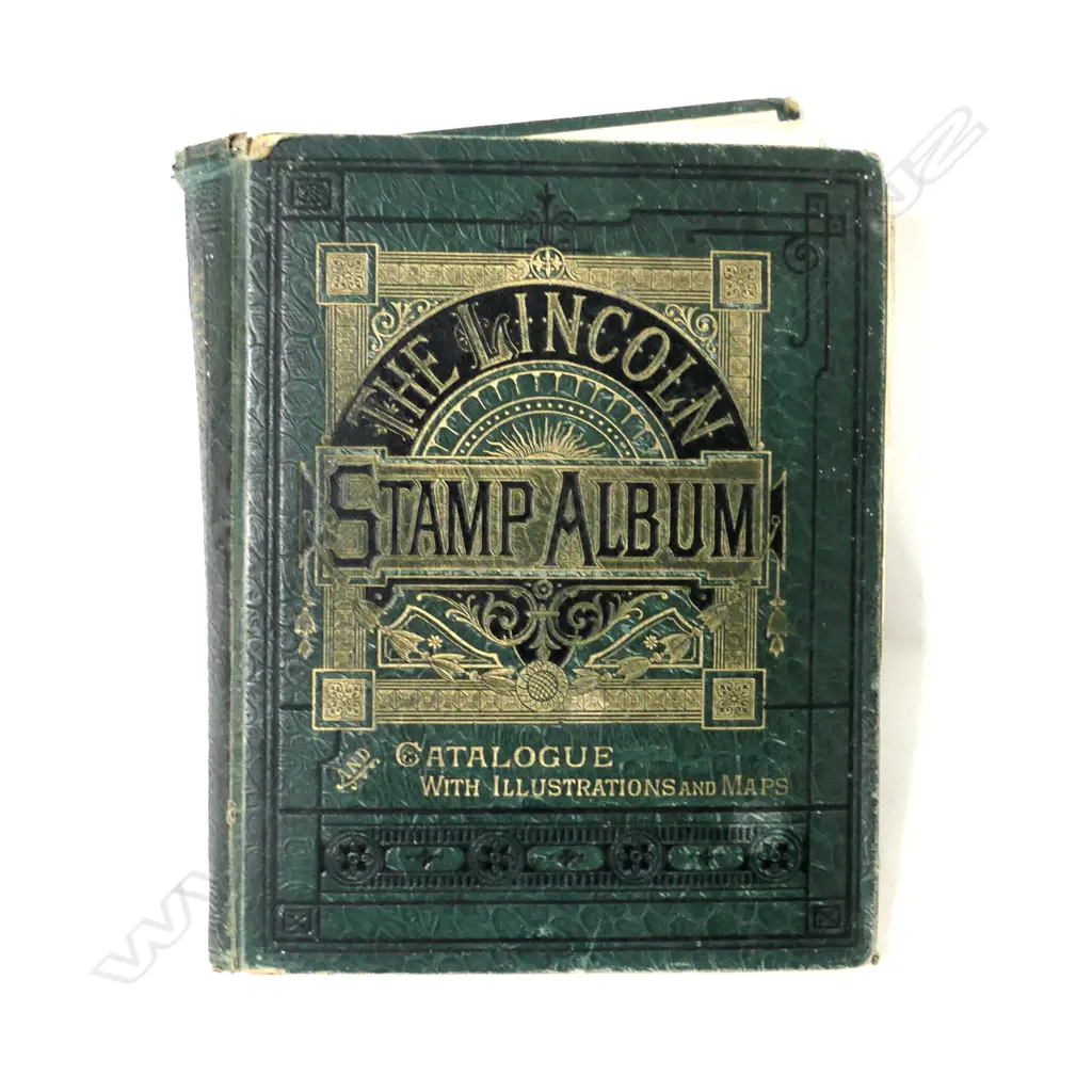 The Lincoln stamp album Image 1++