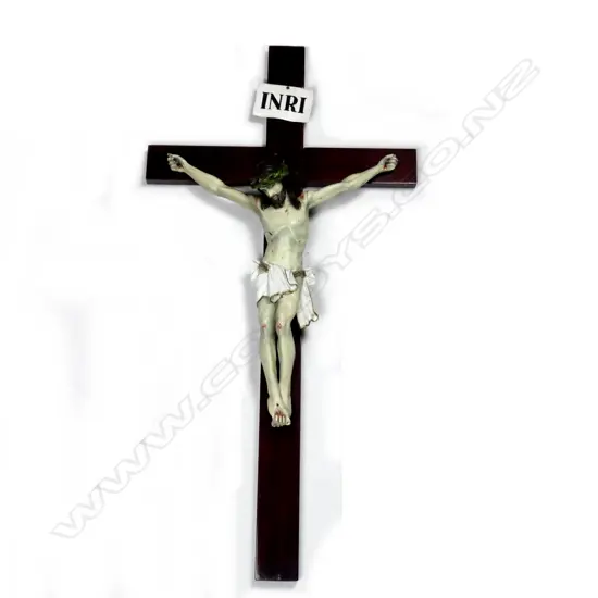 A large vintage crucifix