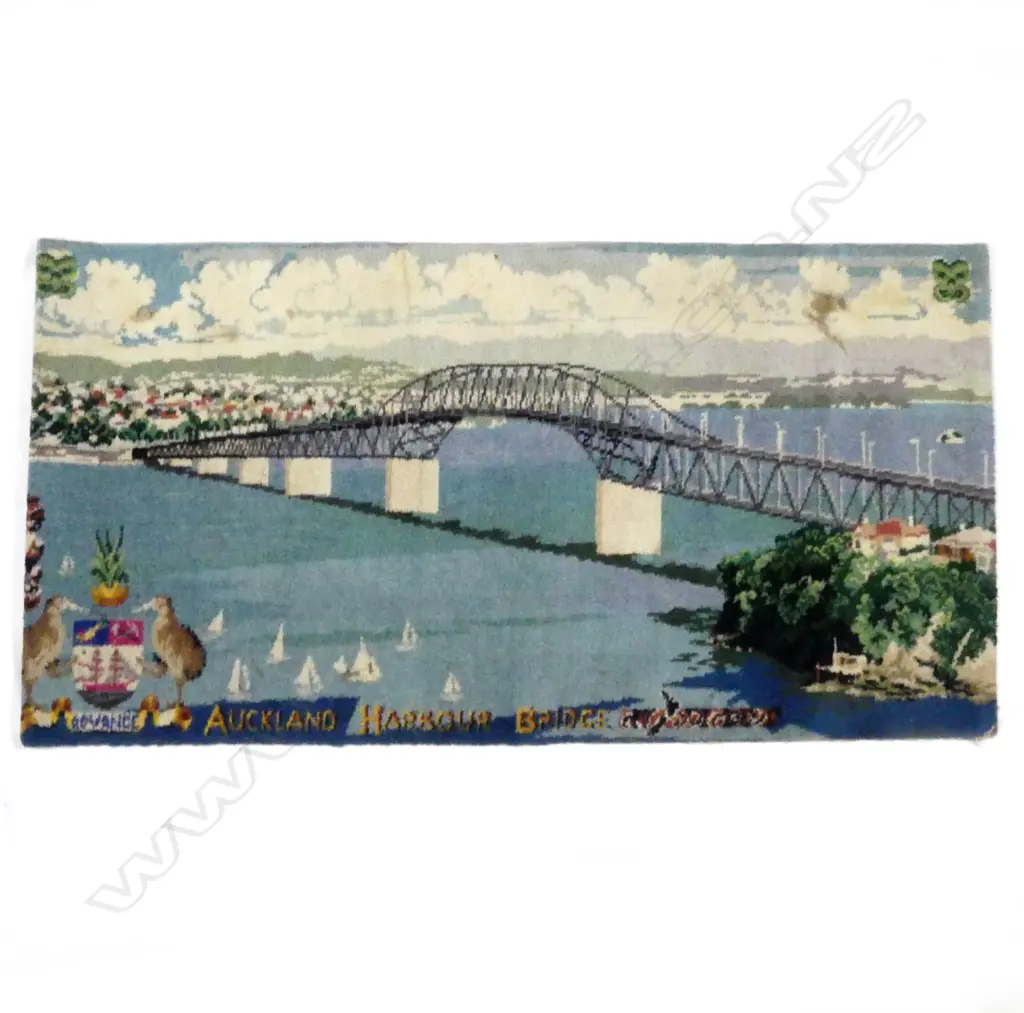 A vintage Feltex picture rug Image 1++