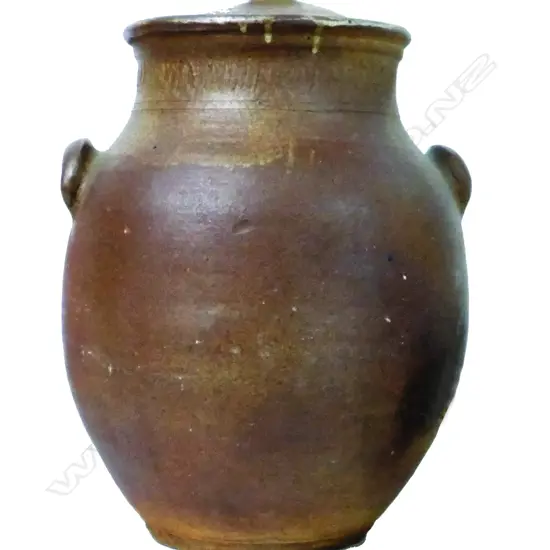 A large Barry Brickell lidded floor pot