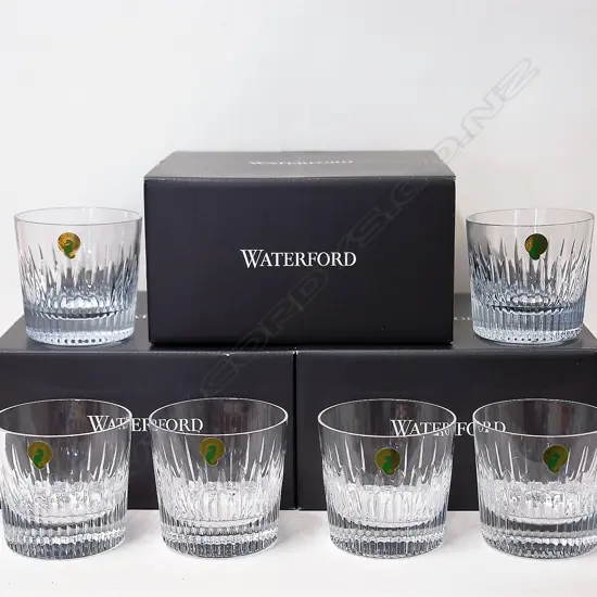 A set of 12 Waterford crystal large tumblers