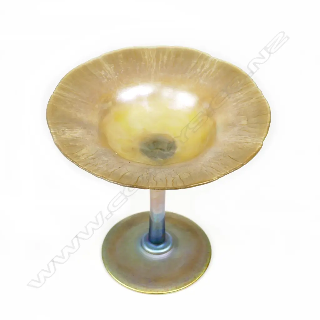 A Tiffany Favrile small tazza Image 1++