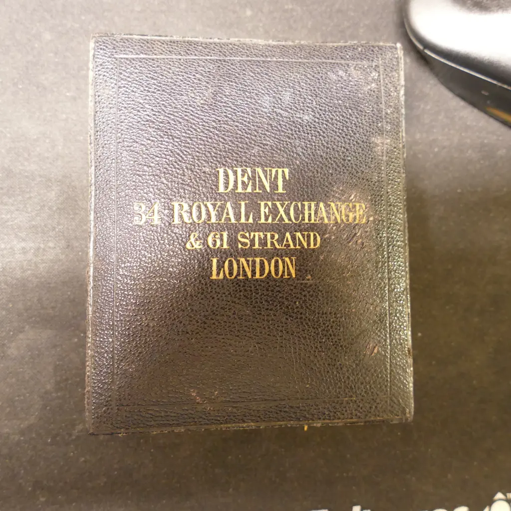 An early 20thC E. Dent & Co. 18ct. yellow gold half-hunter pocket watch Image 1++
