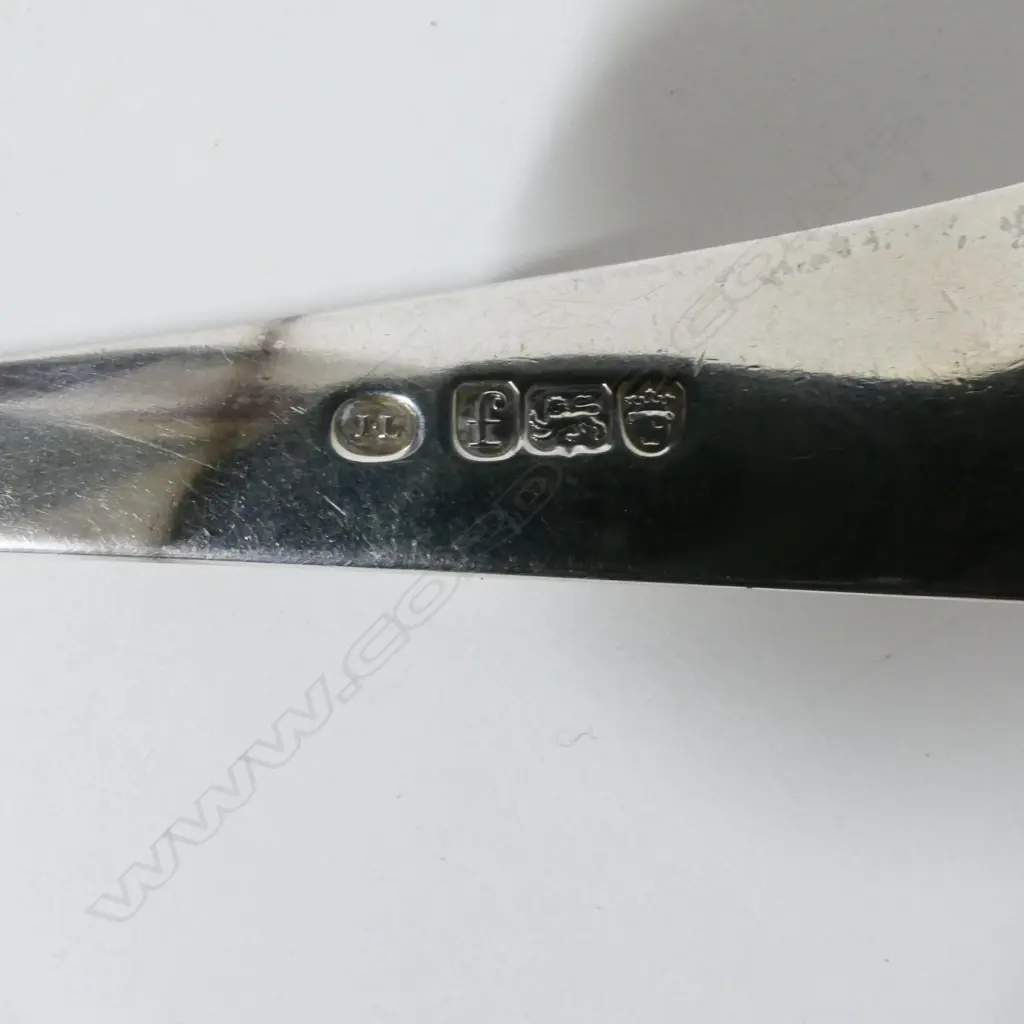 A George III silver soup ladle Image 1++