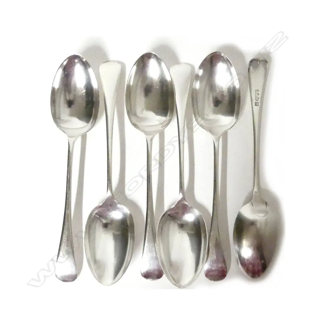 Six silver tablespoons Image 1++