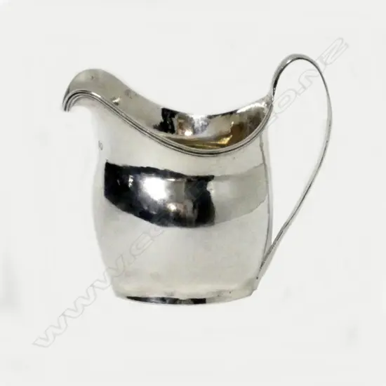 A George III silver cream jug