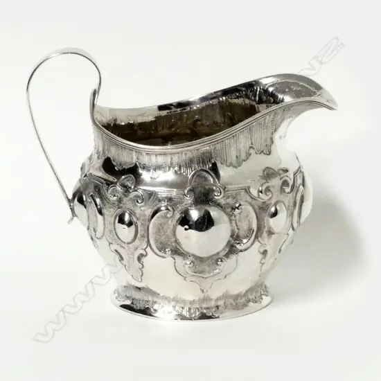 A George III silver cream jug
