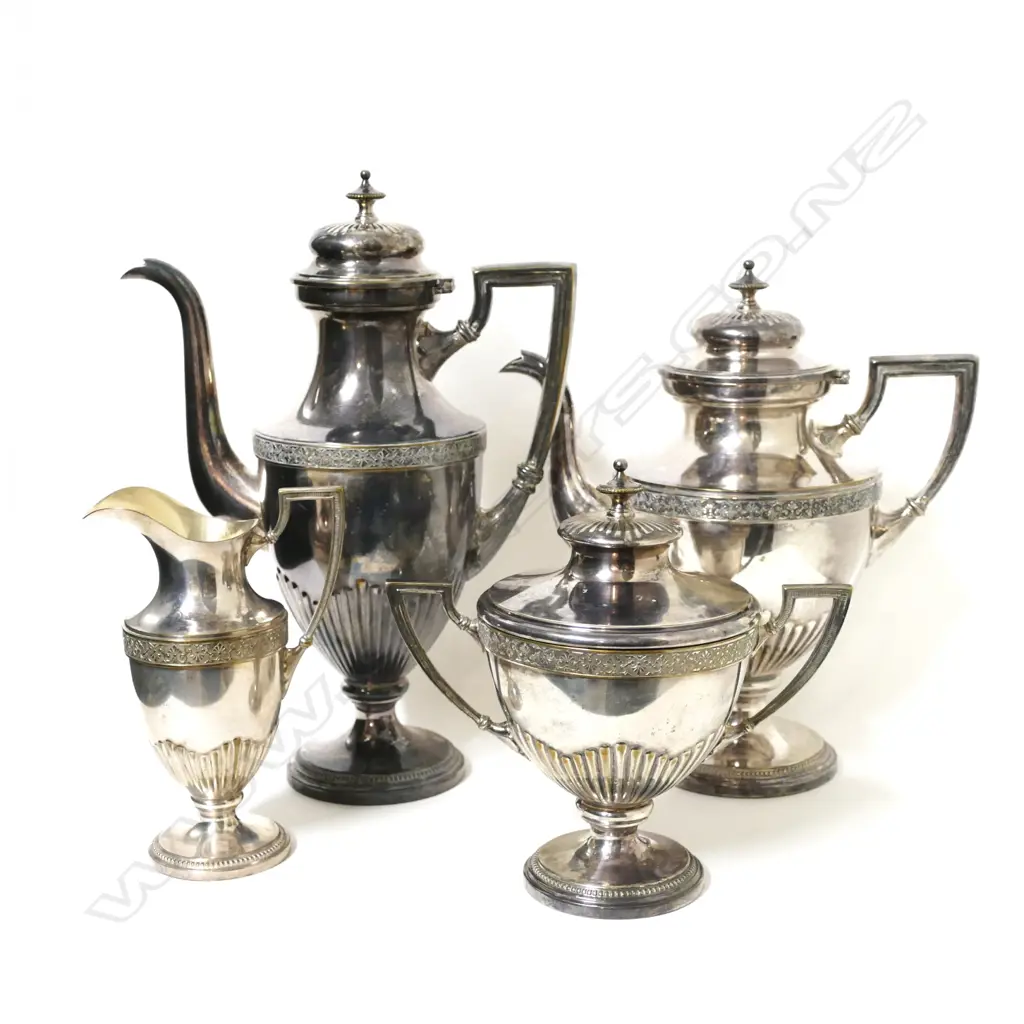 A WMF silver plate tea and coffee set Image 1++