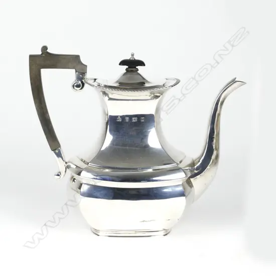George IV silver coffee pot