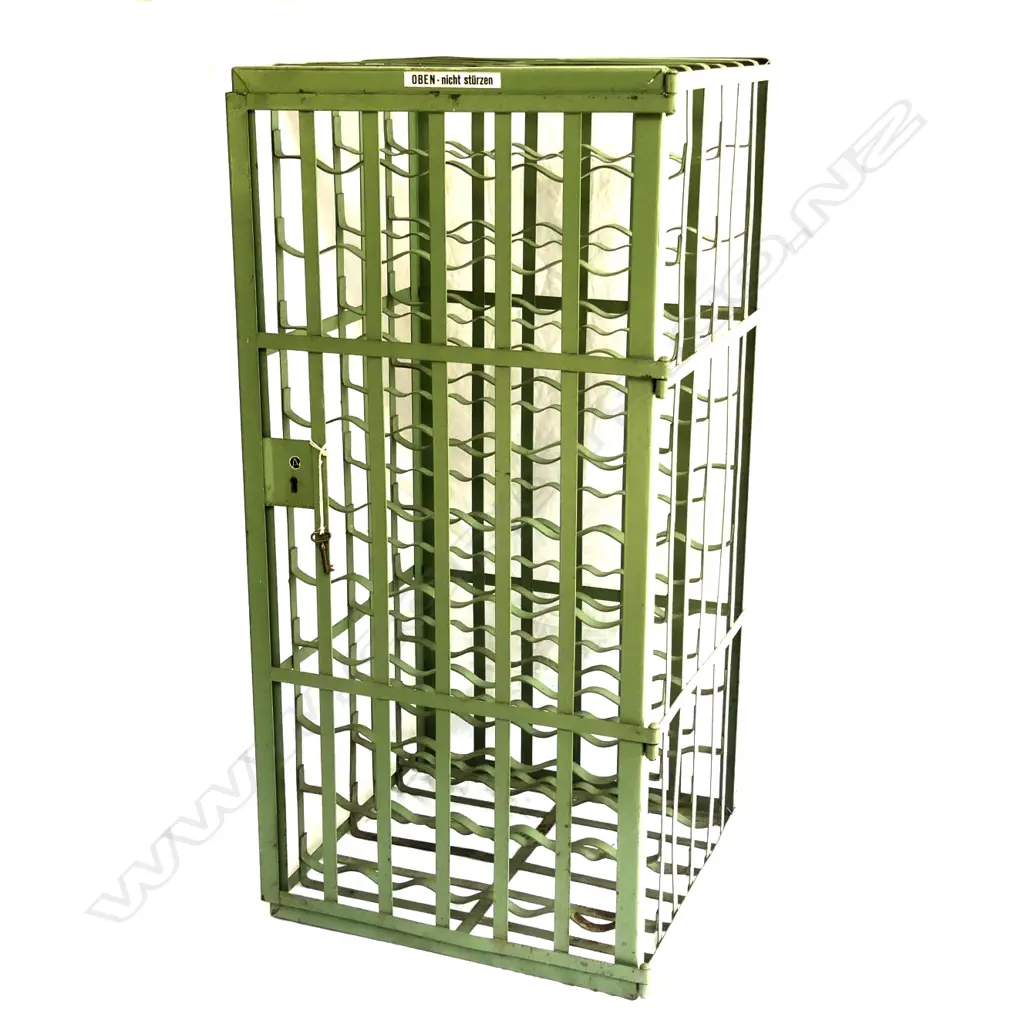 A wrought iron wine cage Image 1++