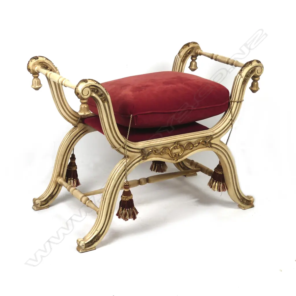 A cerrule stool Image 1++