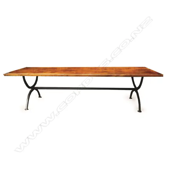 A Spanish style refectory table