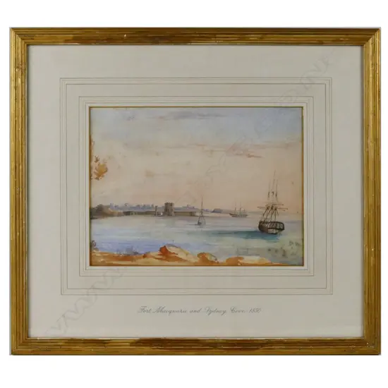 Henrietta Bloxsome attributed (UK/Aust 1796-1876)